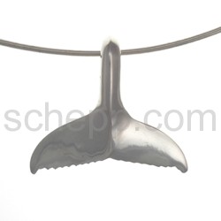 Pendant whale fin