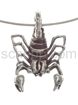 Pendant scorpion