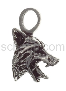 Anhnger Wolfskopf