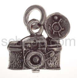 Pendant, antique camera