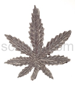 Pendant marihuana leaf, large