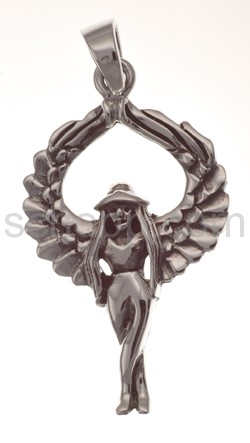 Pendant, figure with wings