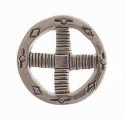 Anhnger, Rad mit Ornamenten