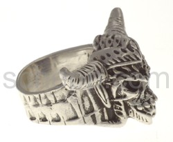 Ring Wikinger-Totenkopf