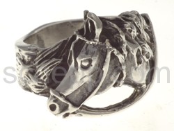 Ring horse\s head, large