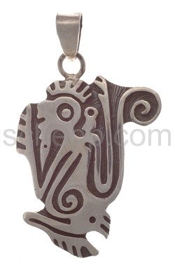 Pendant prehispanic, monkey