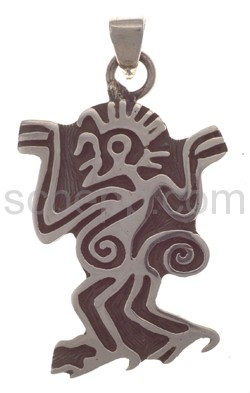 Pendant prehispanic, monkey