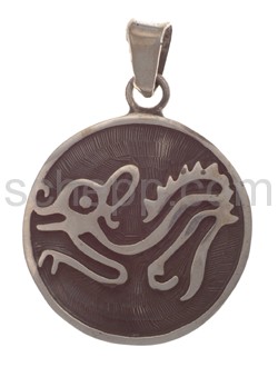 Pendant prehispanic, skunk