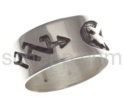 Ring mit Hopi Ornament (Hopi-Style)