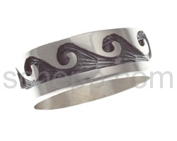 Ring with wave motif (Hopi style)