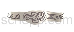 Armspange, Eidechse und Ornamente (Hopi-Style)