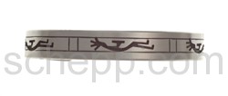 Armspange Kokopellis (Hopi-Style)