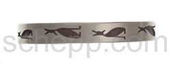Armspange, heulende Kojoten (Hopi-Style)