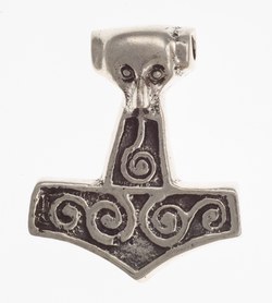 Pendant Thor\s hammer with Triskele