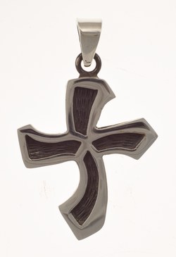Anhänger keltisch, wellenförmiges Kreuz