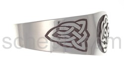 Armspange mit keltischem Knotenmuster