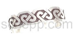 Bangle with Celtic knot design