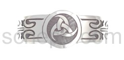 Armspange mit keltischem Motiv und Knotenmuster