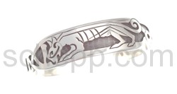 Bangle, Celtic dog, knot design