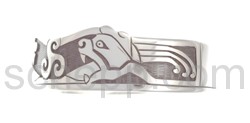 Armspange, keltische Lwen und Triskele