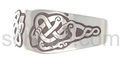 Armspange, keltische Schlangen/Dracheschlangen