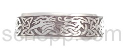 Armspange, keltische Schlangen/Dracheschlangen