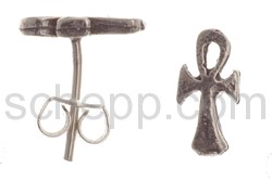 Ear studs Ankh