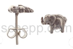 Ear studs elephant