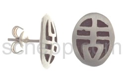 Ohrstecker, Indianerschmuck (Hopi-Style)