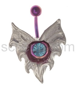 Navel shield flame