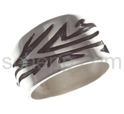 Tattoo-Ring, Tribal Design