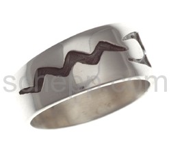 Tattoo-Ring, Tribal Design