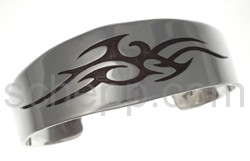 Tattoo bangle, Tattoo, Tribal design, wide