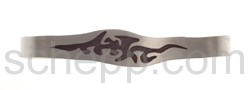 Tattoo-Armspange, Tribal Design, schmal