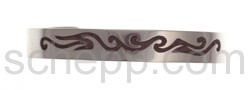 Tattoo-Armspange, Tribal Design, schmal