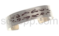 Tattoo bangle, Tribal design