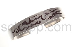 Tattoo bangle, Tribal design