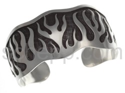 Breite Tattoo-Armspange, Tribal Design
