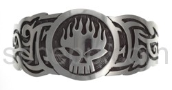 Tattoo-Armspange Totenkopf, Tribal Design