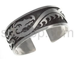 Tattoo bangle dragon, Tribal design