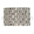 Armspange, geflochten, breit