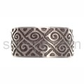 Armspange Hopi-Ornamente, breit