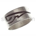 Ring with tribal motif